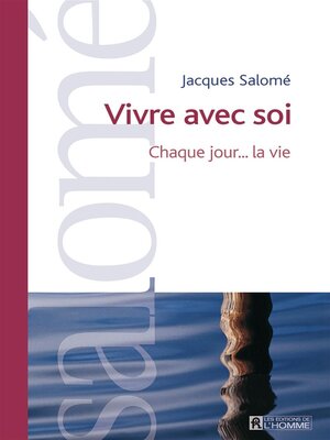 cover image of Vivre avec soi
